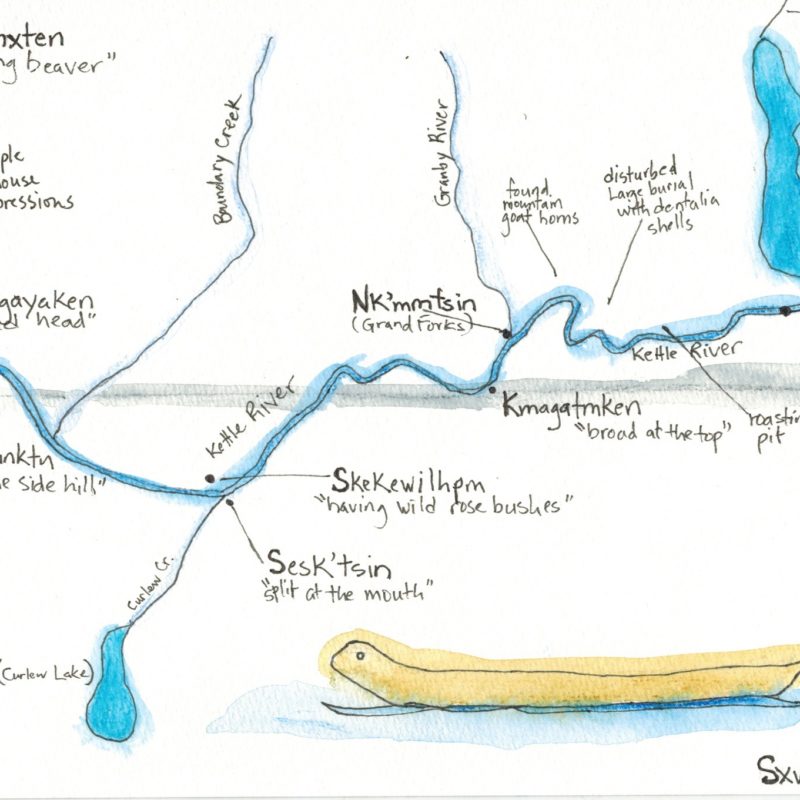 The Submerged Canoe